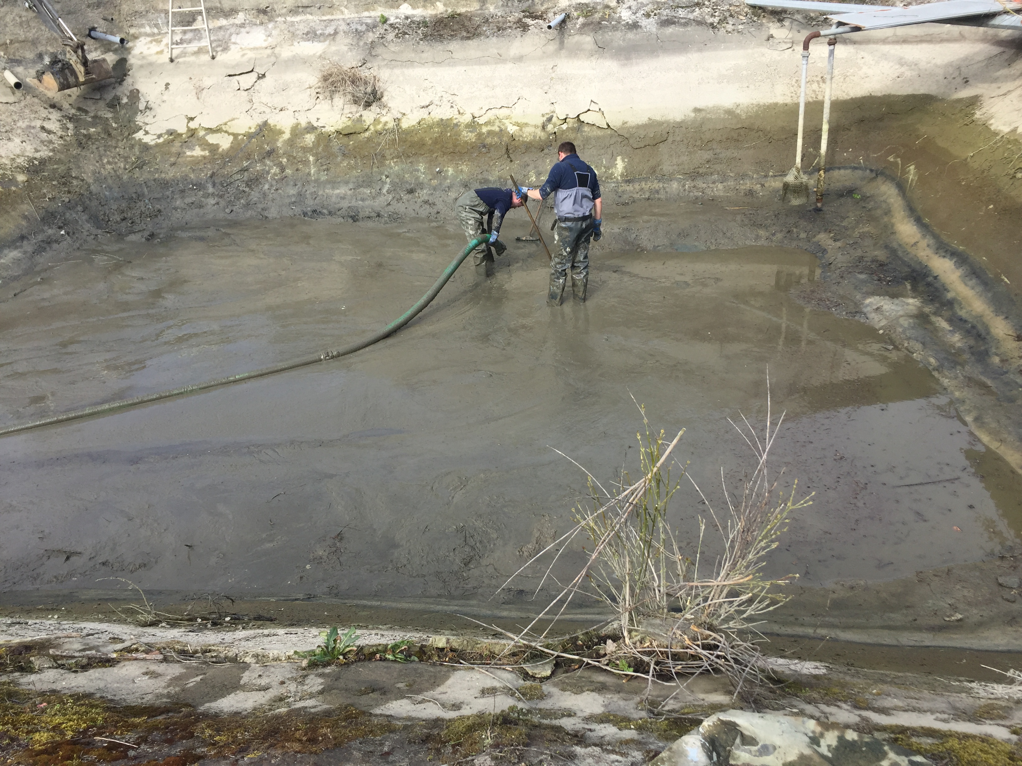 Travaux d'assainissement